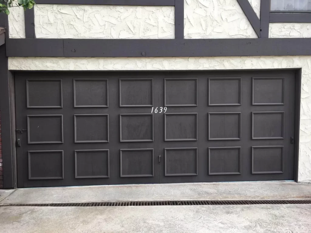 Single Car Garage Door