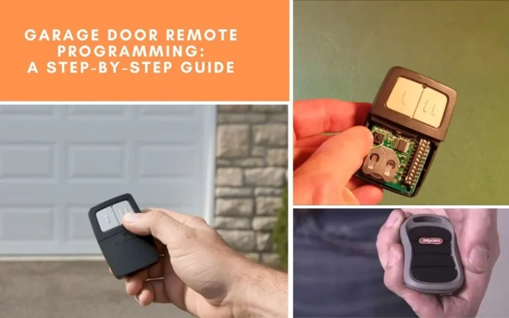 Program Garage Door Remote Program Garage Door Remote