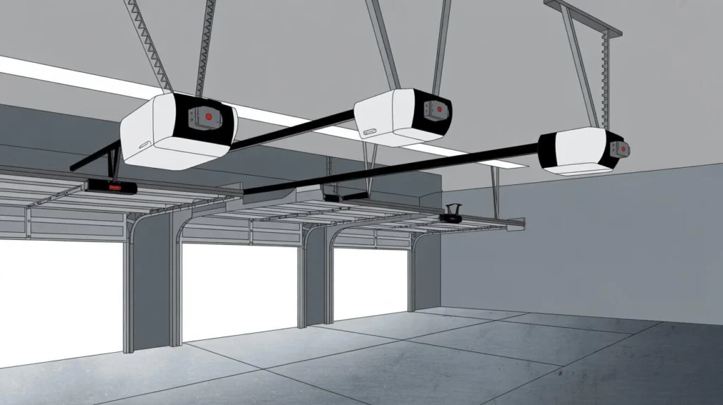 Garage door opener installation cost