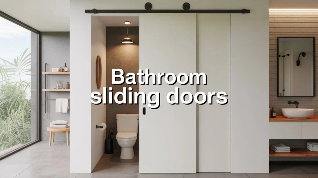 Bathroom sliding door Bathroom sliding door