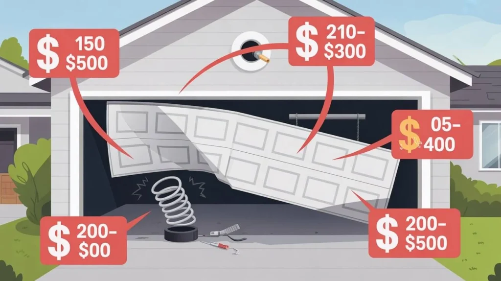 Garage Door Repair Cost
