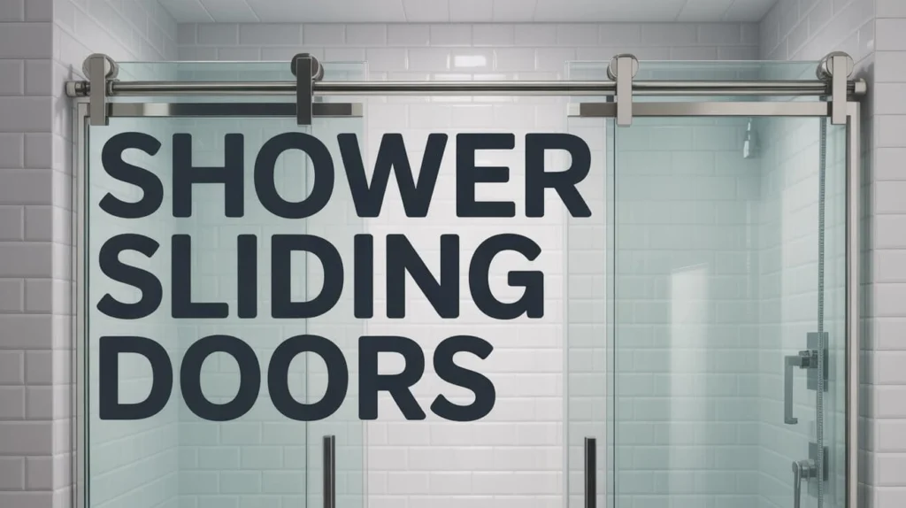 Shower sliding doors
