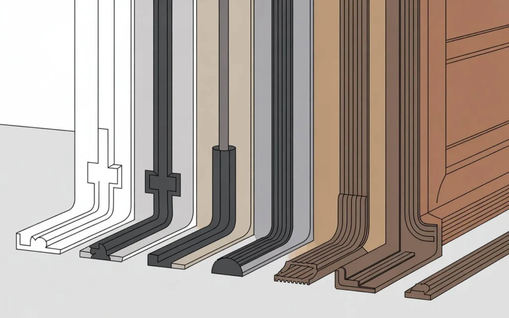Garage Door Bottom Seal Types