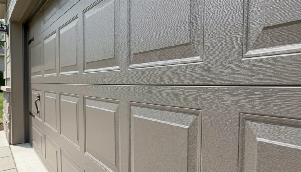 Garage door skins
