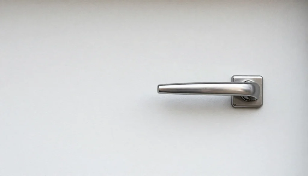 Garage door handle